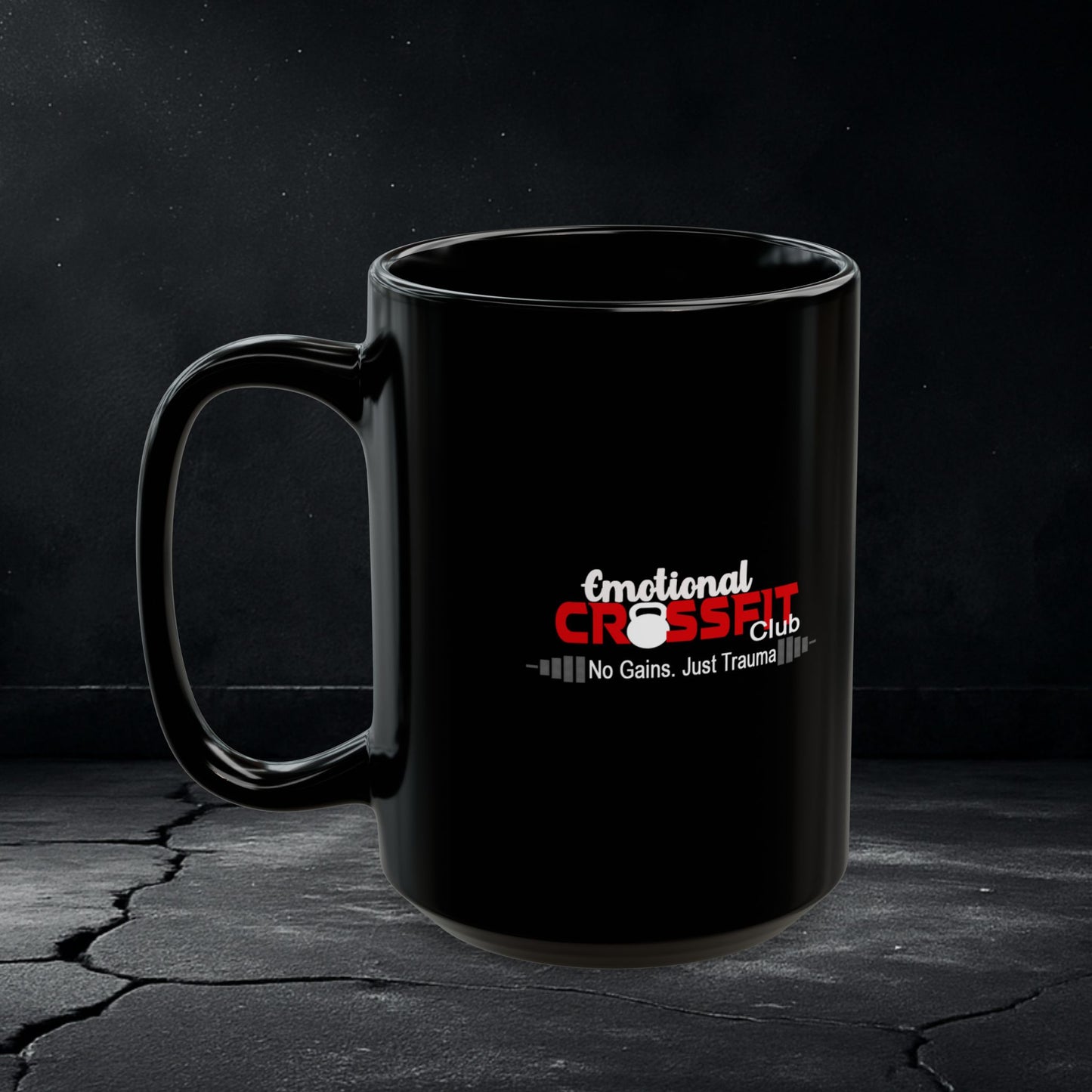 Shadow Work Mug – “No Pain… Just Pain” Funny Healing Cup