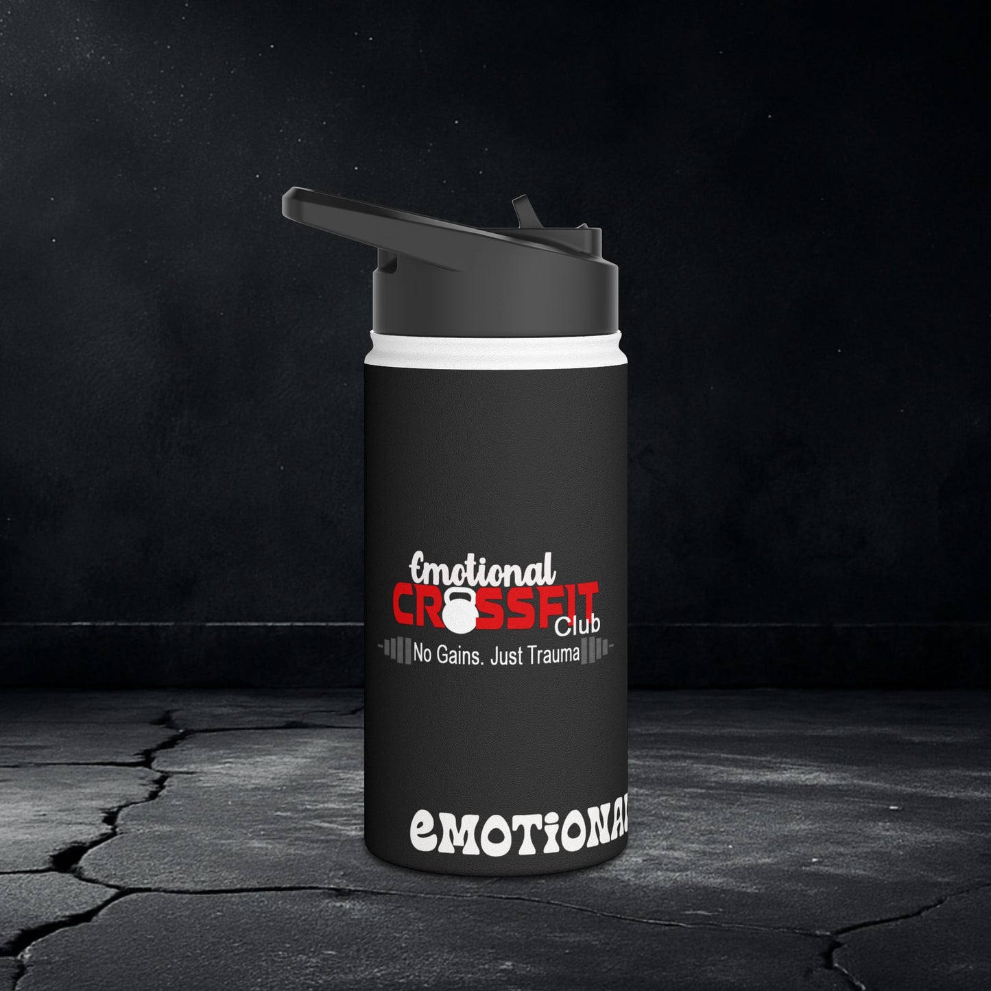 Trauma Juice Water Bottle – Stainless Steel Emotional Fuel for Shadow Work