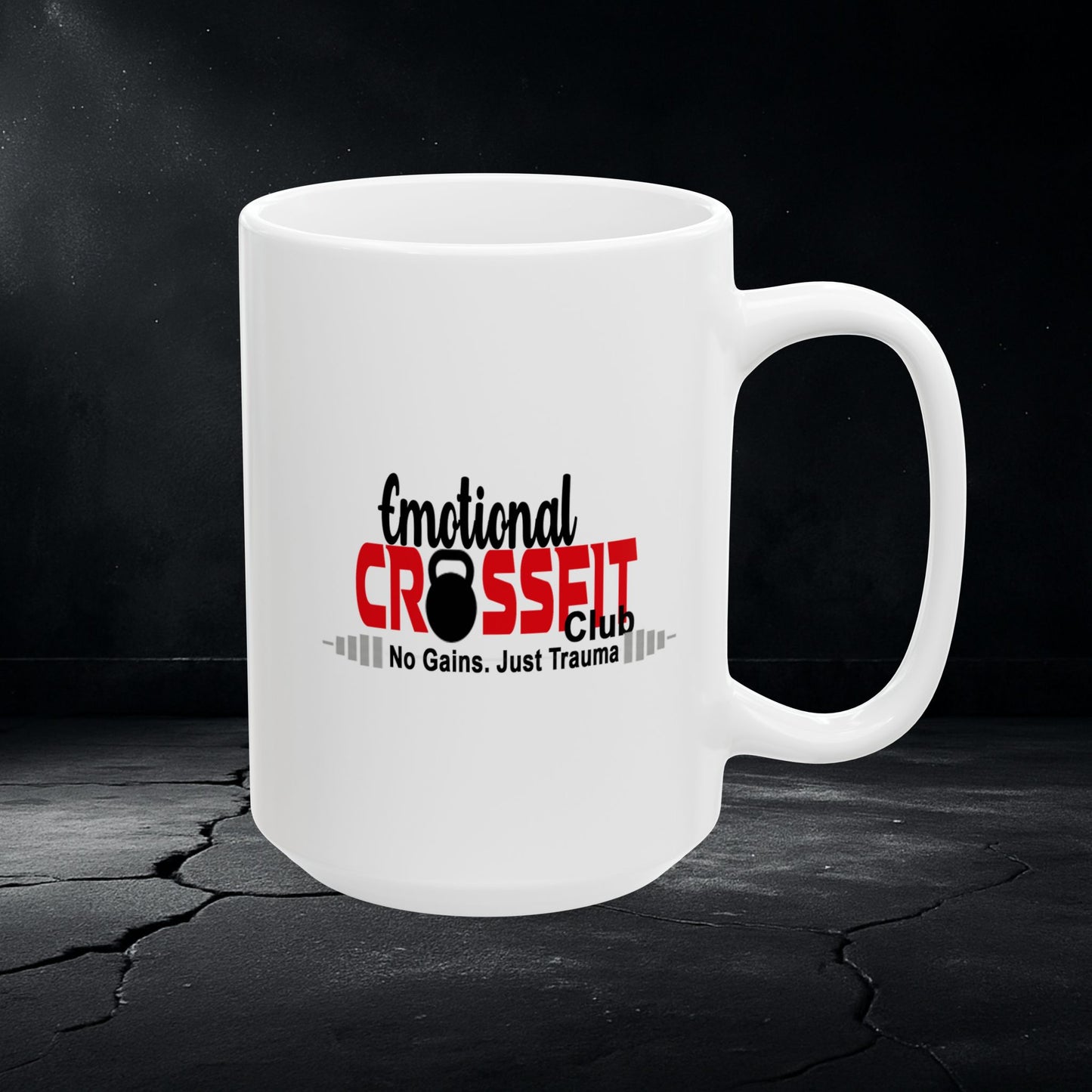 Emotional CrossFit Club Mug – Inner Work Fuel, 11oz/15oz