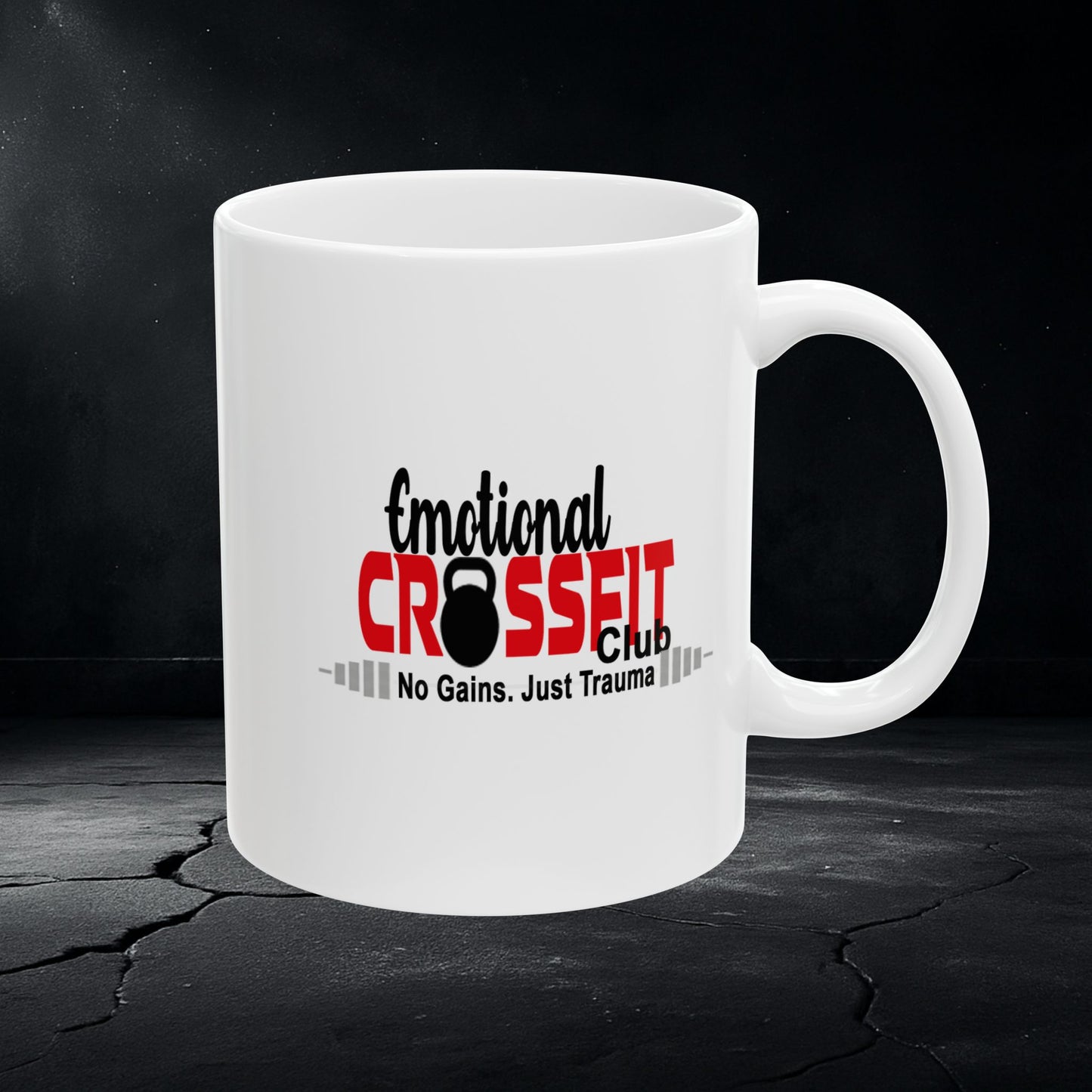 Emotional CrossFit Club Mug – Inner Work Fuel, 11oz/15oz
