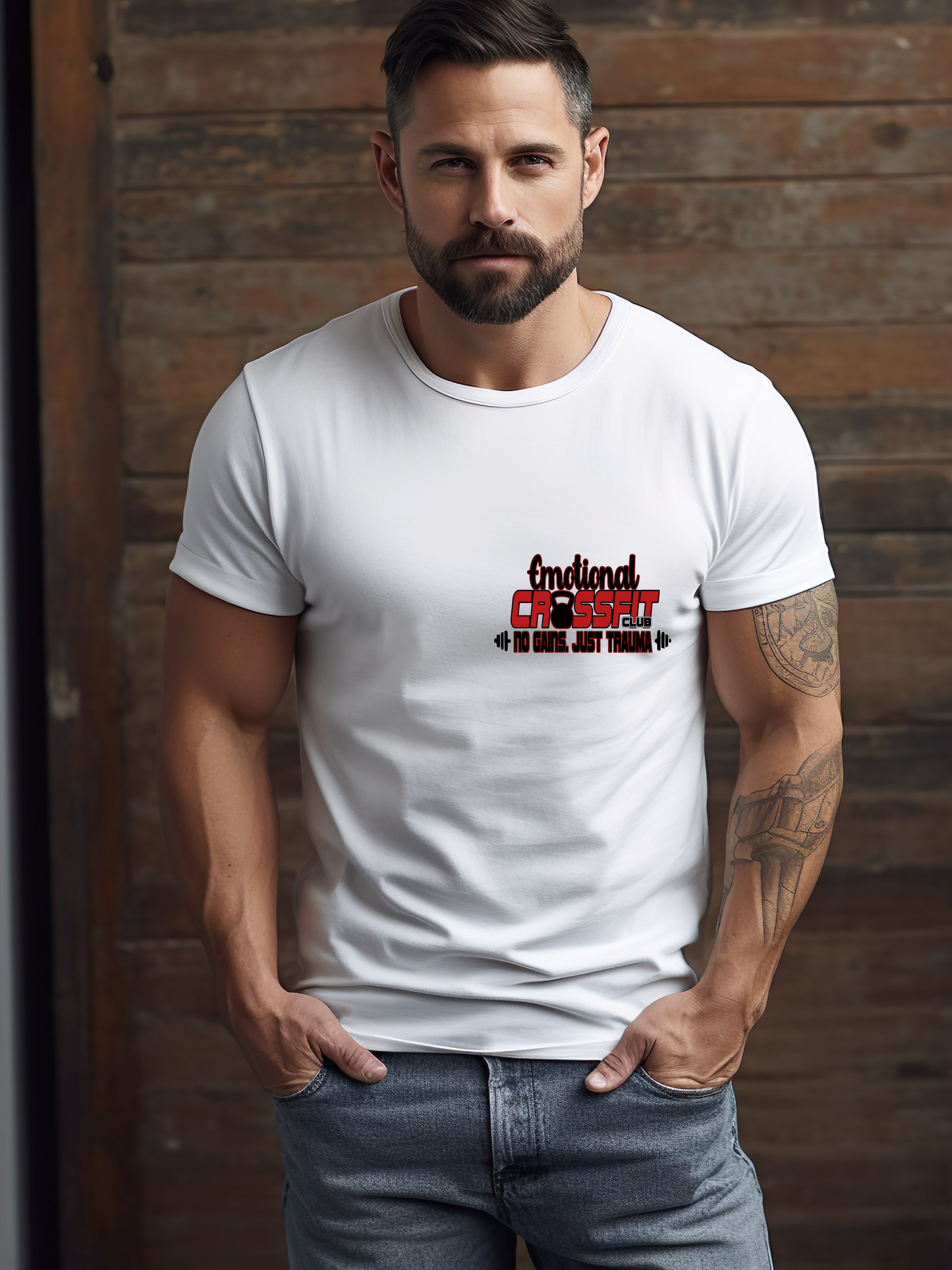 EMOM Overthinking T-Shirt – Funny Mental Gym Tee for Anxious Overachievers