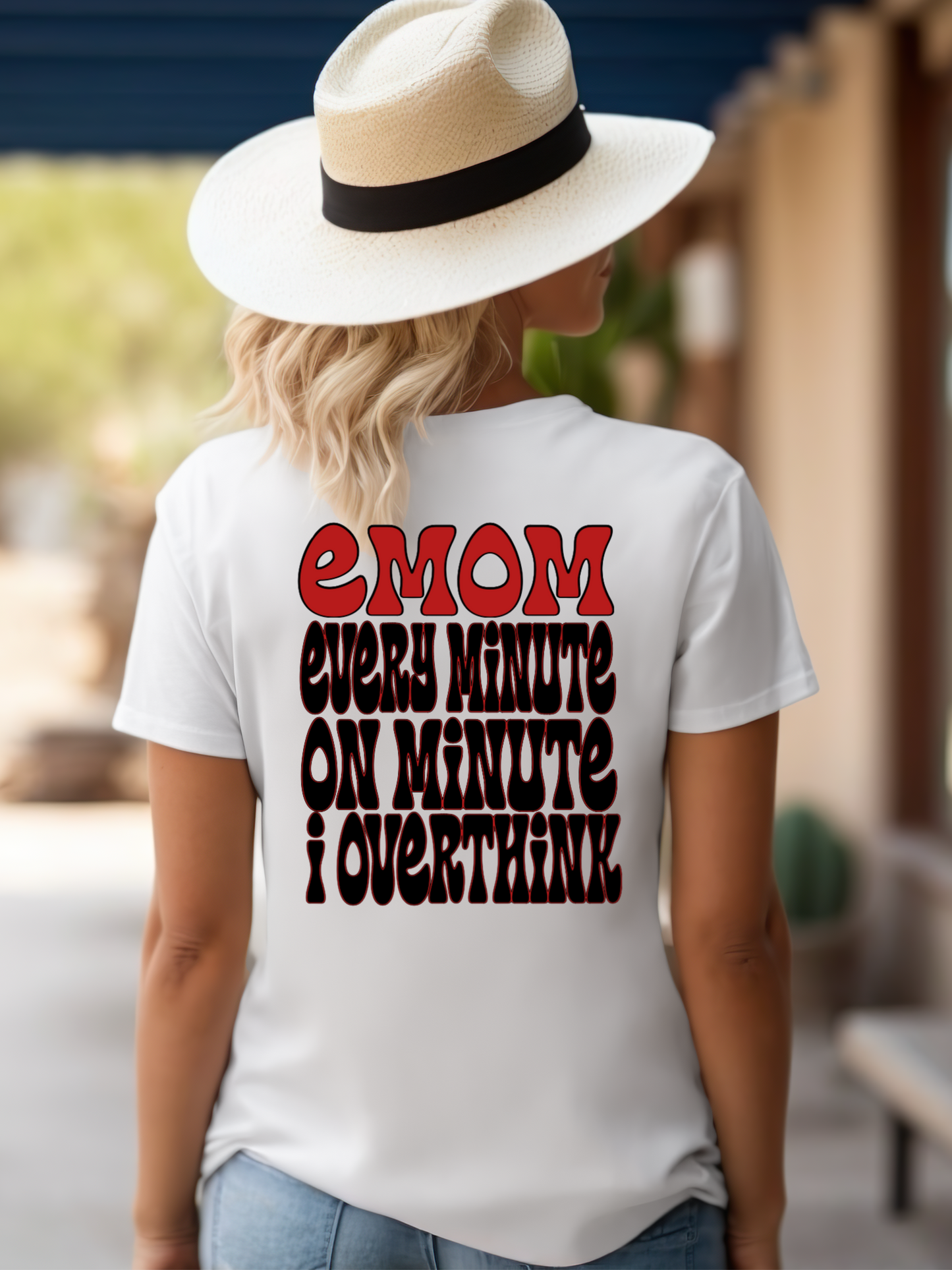 EMOM Overthinking T-Shirt – Funny Mental Gym Tee for Anxious Overachievers