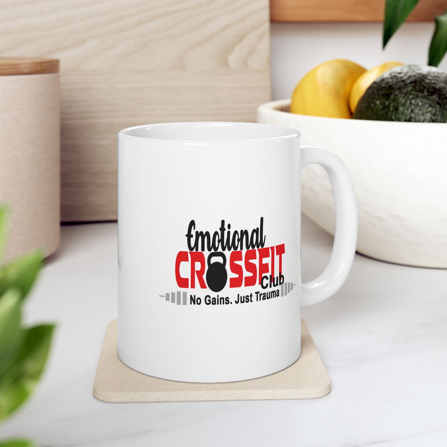 Emotional CrossFit Club Mug – Inner Work Fuel, 11oz/15oz