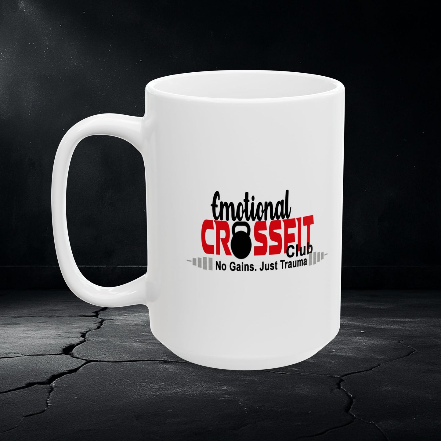 Emotional CrossFit Club Mug – Inner Work Fuel, 11oz/15oz
