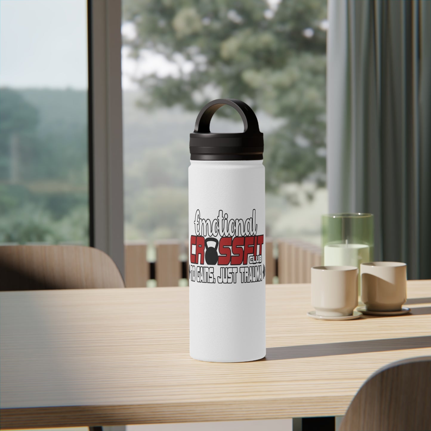 I Drink to Process Water Bottle – Funny Shadow Work Hydration Sipper