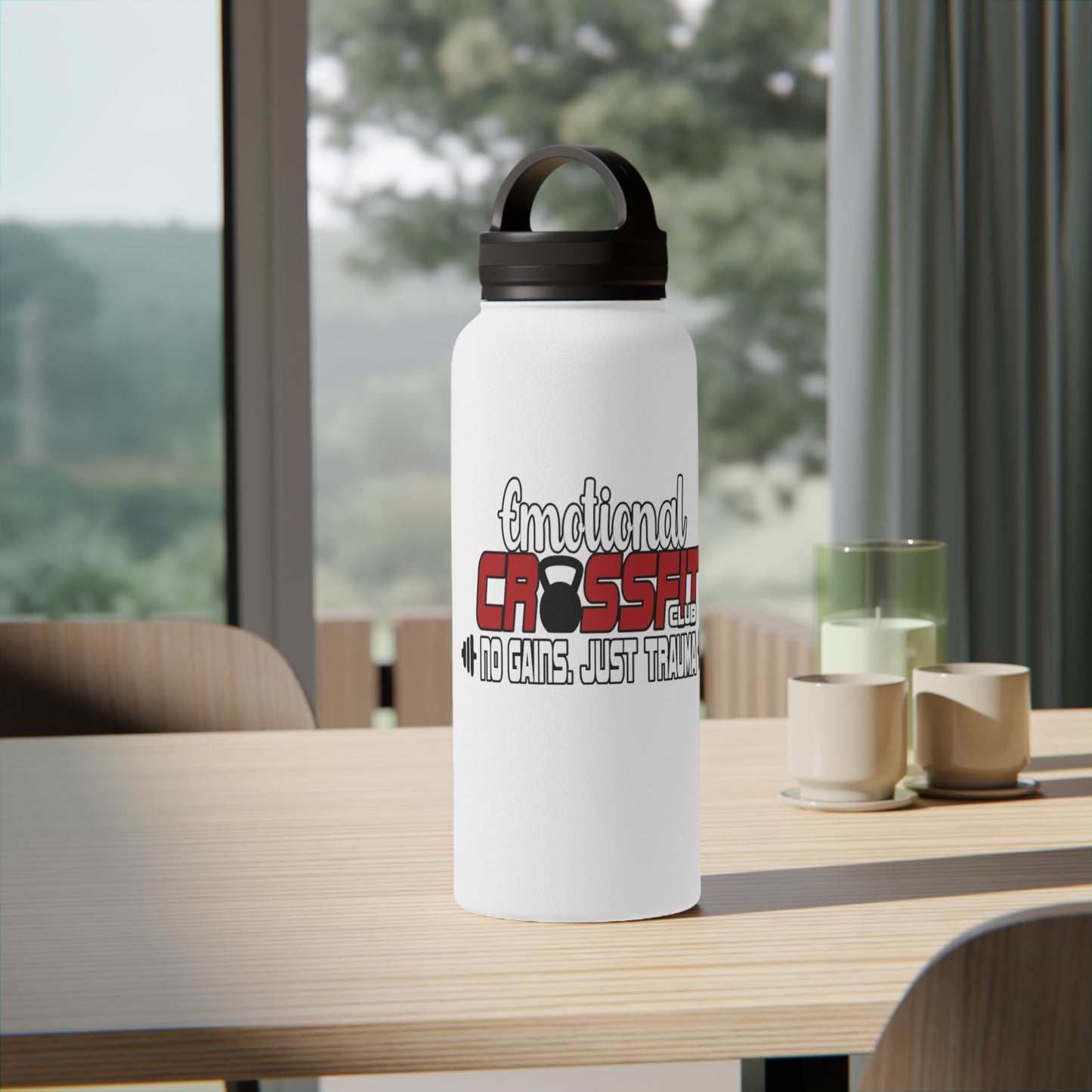 I Drink to Process Water Bottle – Funny Shadow Work Hydration Sipper