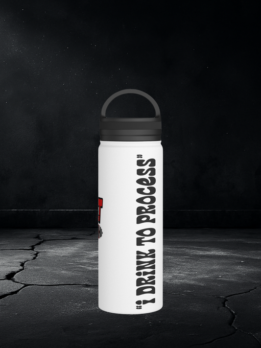 I Drink to Process Water Bottle – Funny Shadow Work Hydration Sipper
