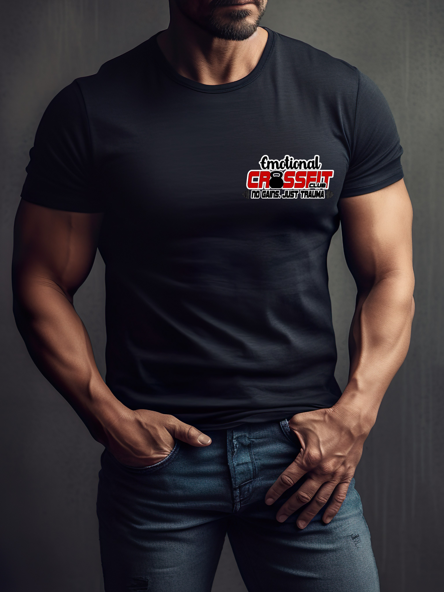 EMOM Overthinking T-Shirt – Funny Mental Gym Tee for Anxious Overachievers