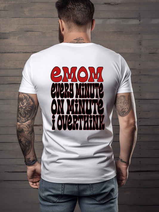 EMOM Overthinking T-Shirt – Funny Mental Gym Tee for Anxious Overachievers