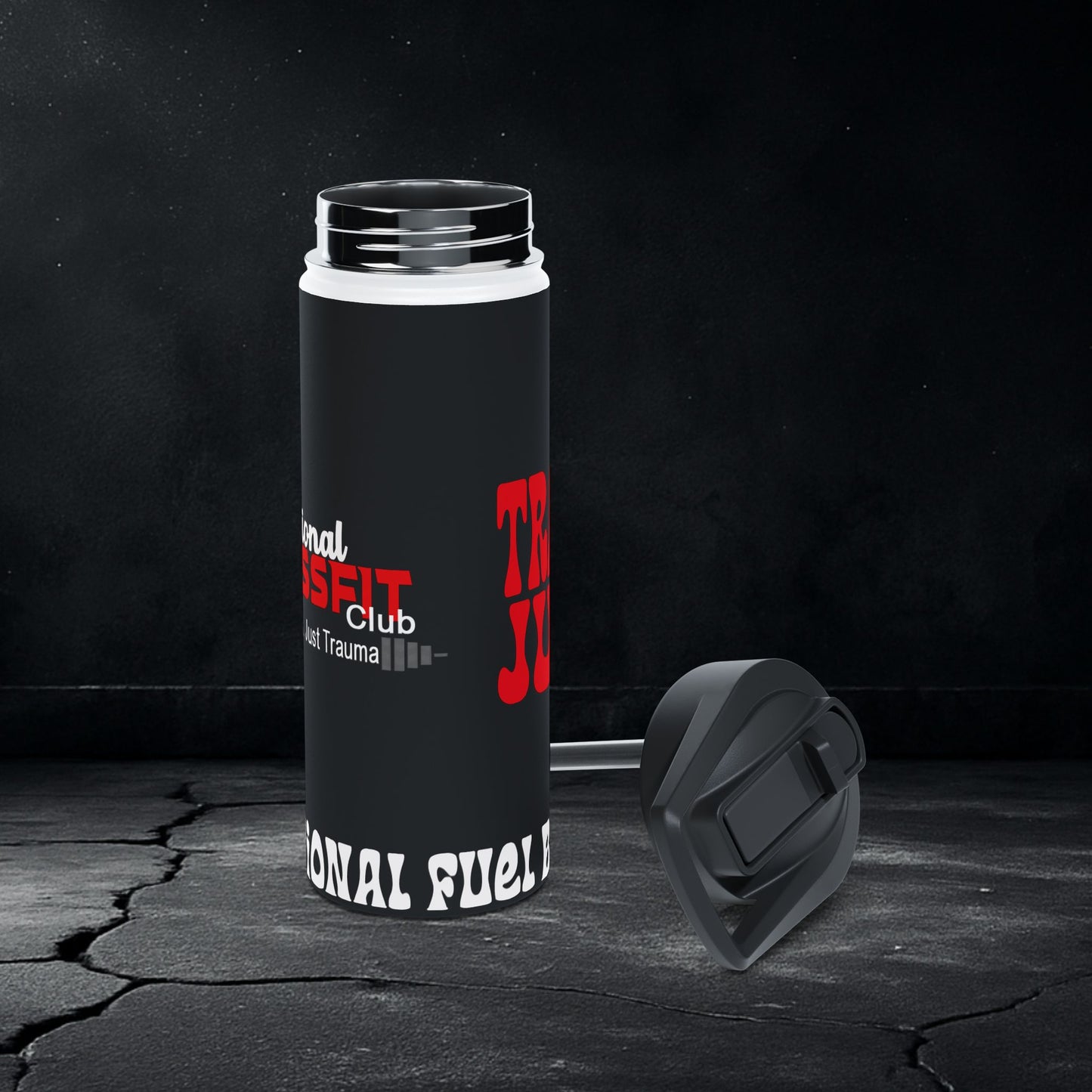 Trauma Juice Water Bottle – Stainless Steel Emotional Fuel for Shadow Work