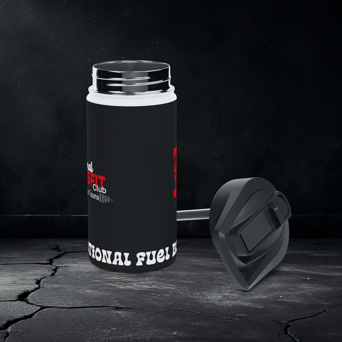 Trauma Juice Water Bottle – Stainless Steel Emotional Fuel for Shadow Work